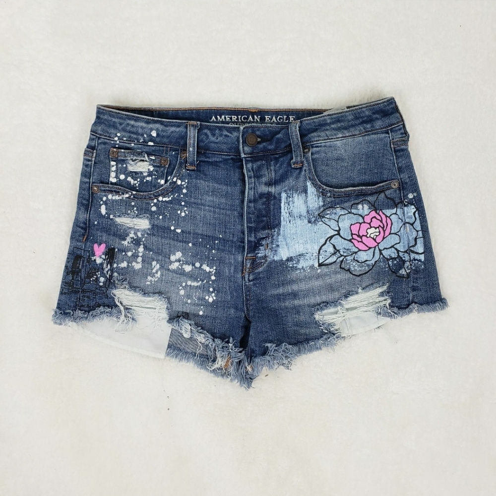American Eagle Festival Jean Shorts